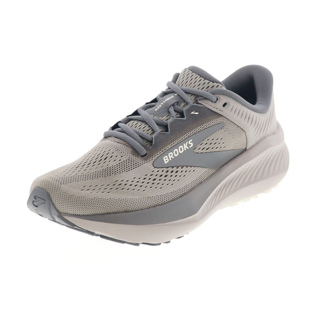 BROOKS ブルックス アンセム8 メンズ ランニングシューズ ウォーキング ローカット スニーカー 運動靴 Anthem 8 BRM4723 BY ベージュ