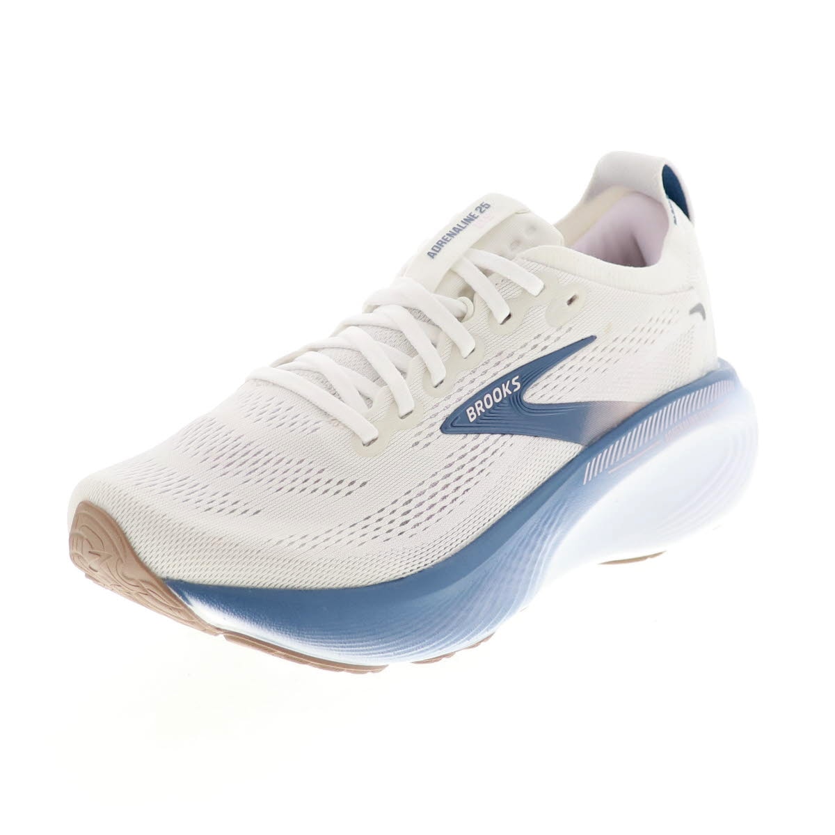 BROOKS ブルックス アドレナリン GTS25 レディース ランニングシューズ ウォーキング ローカット スニーカー 運動靴 Adrenaline GTS 25 BRW4432 W/BLU ホワイト/ブルー