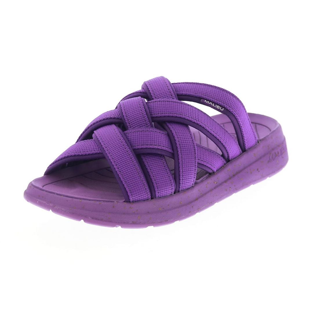 マリブサンダルズ レディースサンダル スライドサンダル カジュアル スリッポン シューズ MALIBU SANDALS ZUMA LX RECYCLED MS02-5019 PURPLE パープル