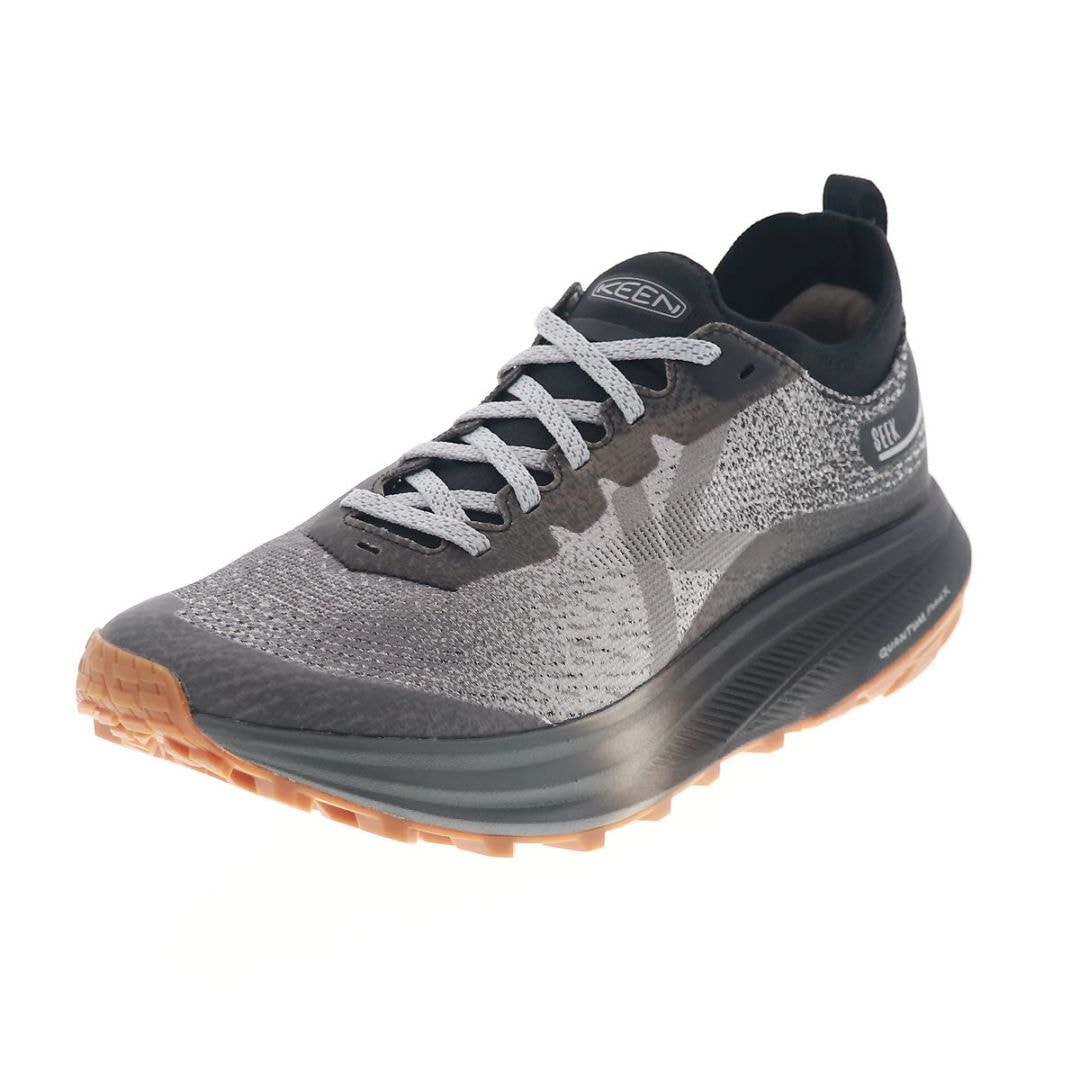 KEEN キーン メンズ シーク スニーカー トレイル アウトドア シューズ SEEK 1032321 TRIPLE BLACK/MAGNET ブラック/マグネット 抗菌防臭 軽量 防滑 フィット