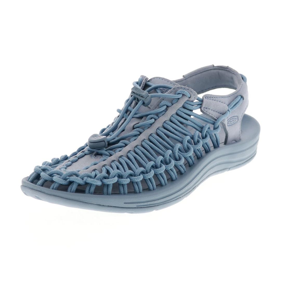 キーン ウィメンズ ユニーク レディース サンダル オープン エア スニーカー アウトドア KEEN UNEEK 1032193 DUSTY BLUE MONO ブルー