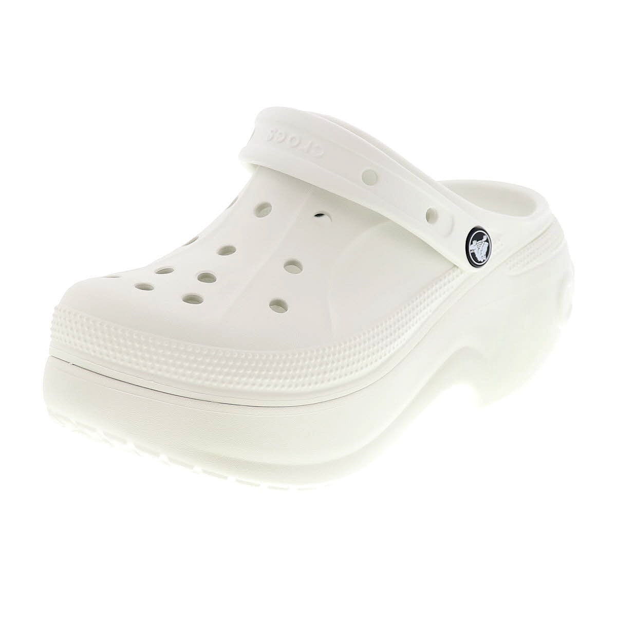 crocs クロックス レディース サンダル スリッポン ベラ クロッグ bella clog 210062-1CN オールモストホワイト 厚底