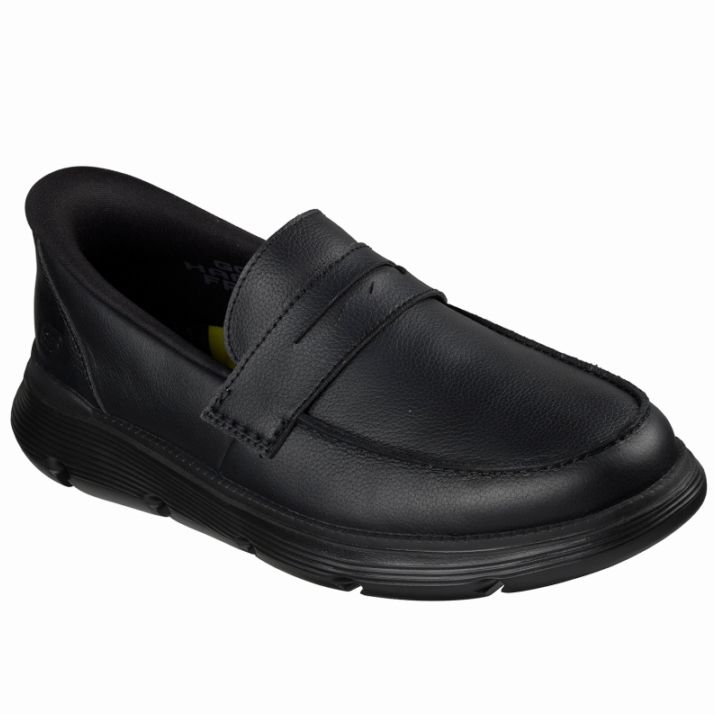 SKECHERS スケッチャーズ スリップインズ メンズ ローファー ガルザ - ワイアット 205887 BBK ブラック