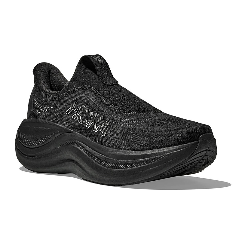 HOKA ホカ レディース スニーカー リカバリーシューズ W SKYWARD LACELESS スカイワード レースレス BBLC 1168877 ブラック/ブラック 黒 スリッポン ウォーキング