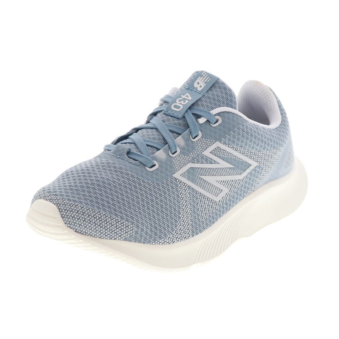 new balance 430 v4 2E ニューバランス レディース スニーカー ローカット ランニングシューズ 運動靴 スポーツ NB W4306ZK BLACK ブルー