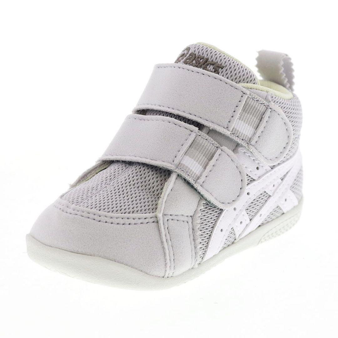 asics アシックス SUKU2 スクスク ベビー スニーカー AMULEFIRST MS アミュレファースト 1144A222-021 LIGHT GREY/WHITE ライトグレー/ホワイト ファーストシューズ ギフト