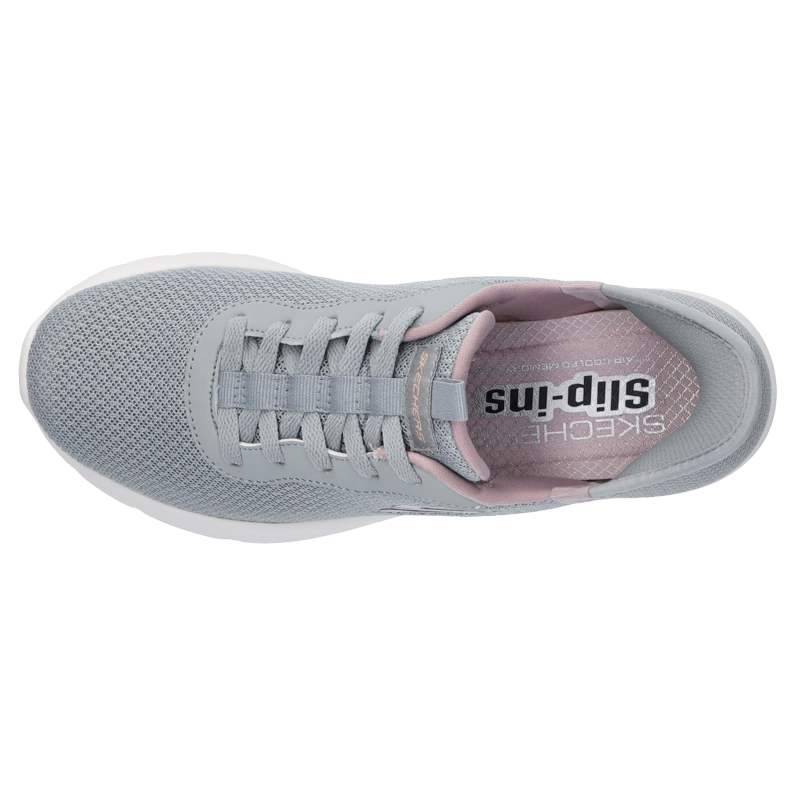 美品　SKECHERS スケッチャーズ スリップイン 24cm ラベンダー SKECHERS スケッチャーズ スリップインズ レディース スリッポン