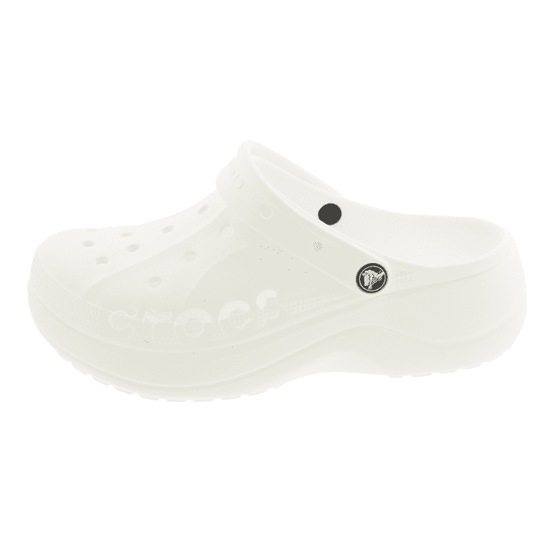 crocs クロックス バヤ プラットフォーム クロッグ レディース サンダル 厚底 Baya Platform Clog 208186 100 WHITE 白 ホワイト  特価商品 アウトレット