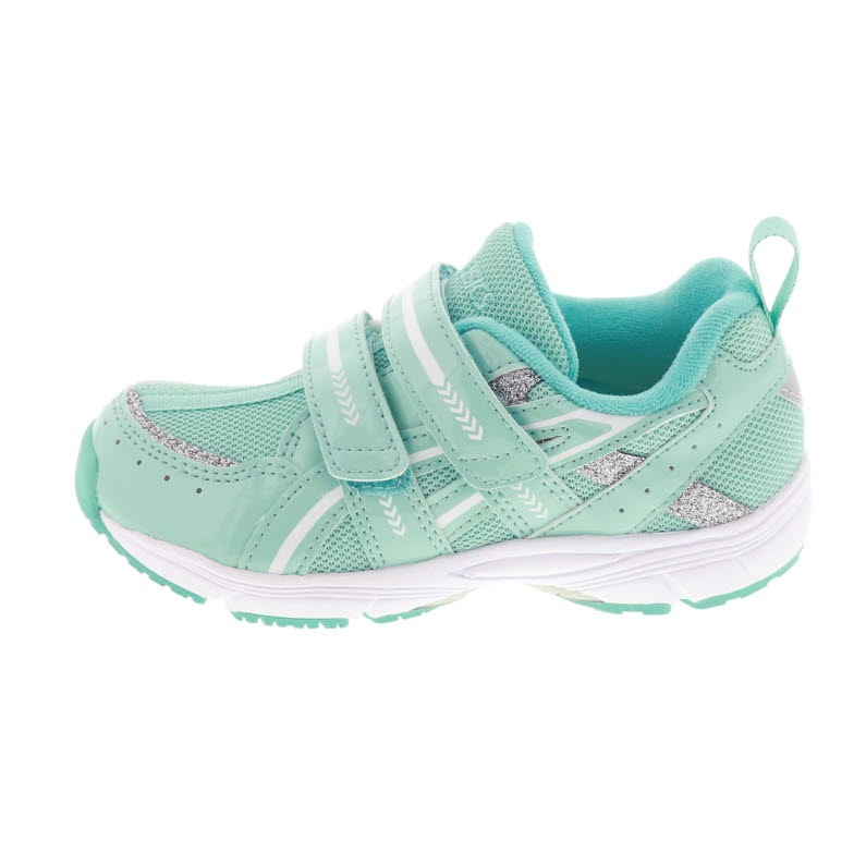 asics アシックス スクスク GDランナー ミニ NR キッズ スニーカー 幅が細め 抗菌 防臭 通学 運動靴 1144A309-300 ミント 17.0cm～20.0cm
