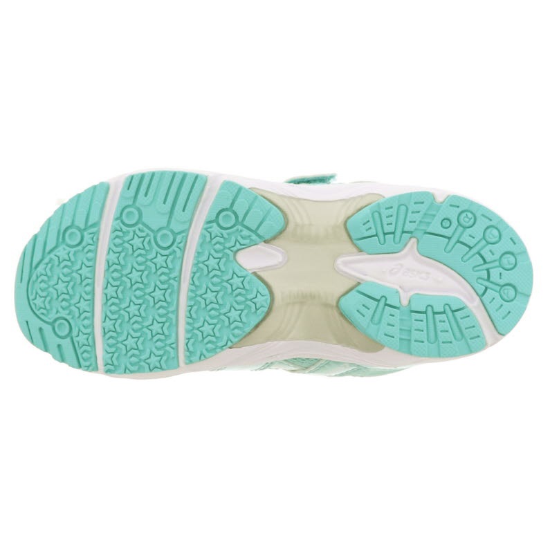 asics アシックス スクスク GDランナー ミニ NR キッズ スニーカー 幅が細め 抗菌 防臭 通学 運動靴 1144A309-300 ミント 17.0cm～20.0cm