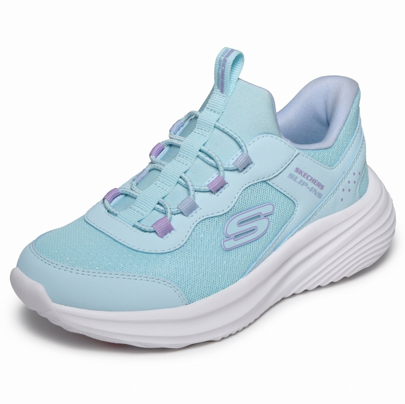 SKECHERS スケッチャーズ スリップインズ キッズ ジュニア スニーカー BOUNDER PRO 303690L MNT ミント