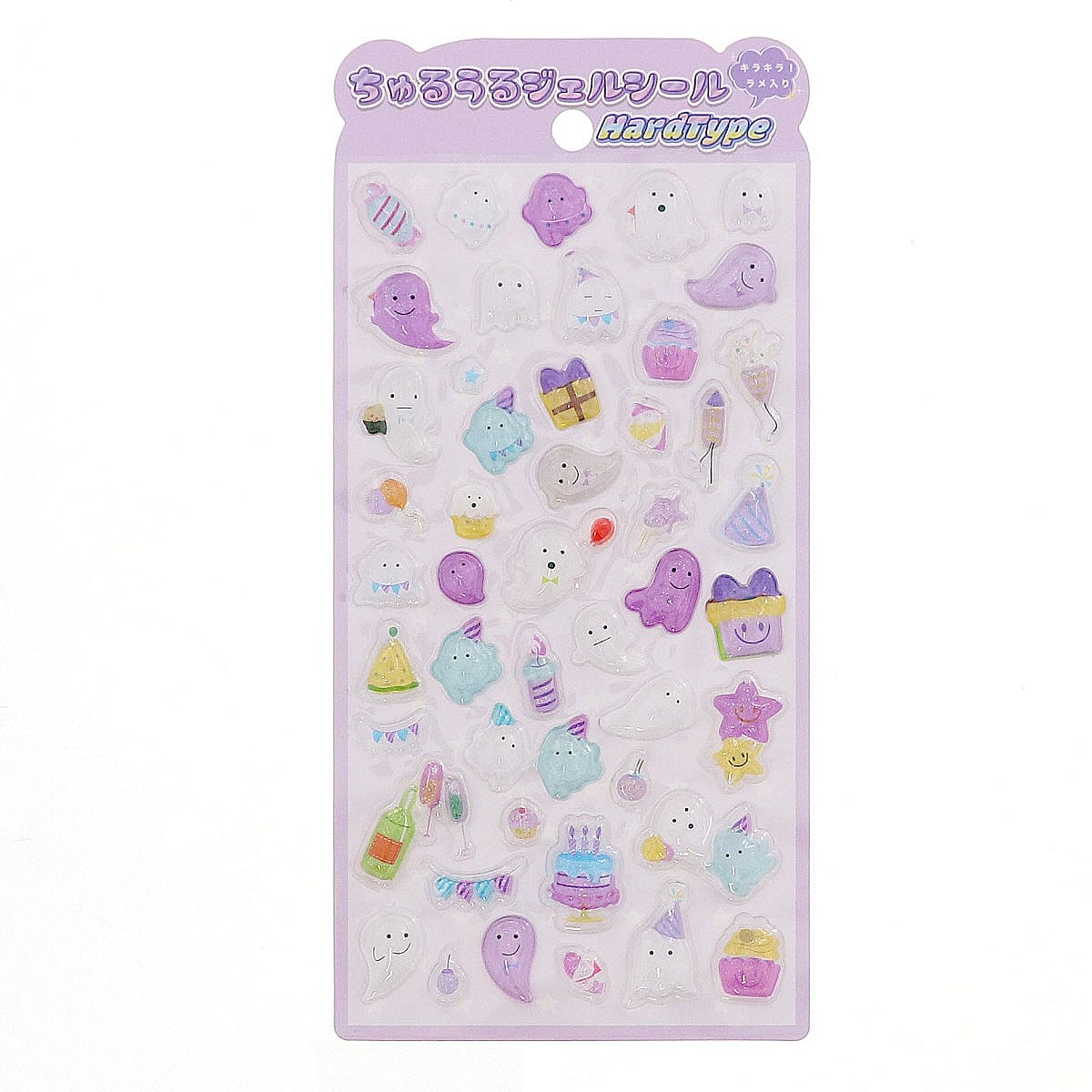 ちゅるうる ジェルシール おばけ ハードタイプ obake 800942 | グッズ