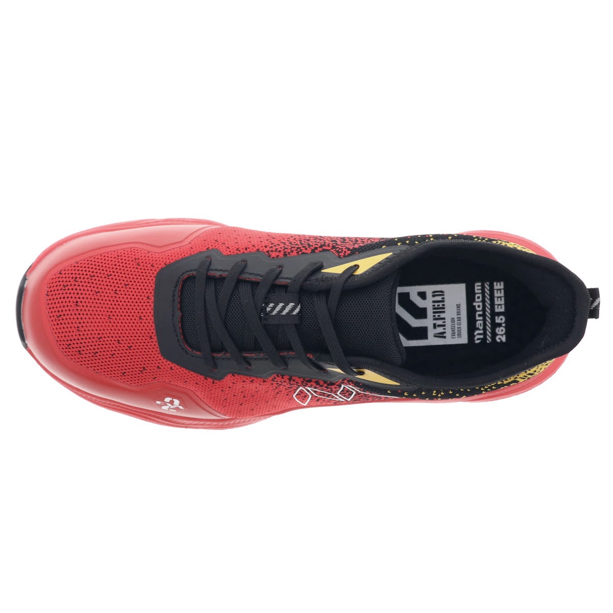 エヴァンゲリオン コラボ 丸五 マンダム A.T.FIELD 安全靴 2号機