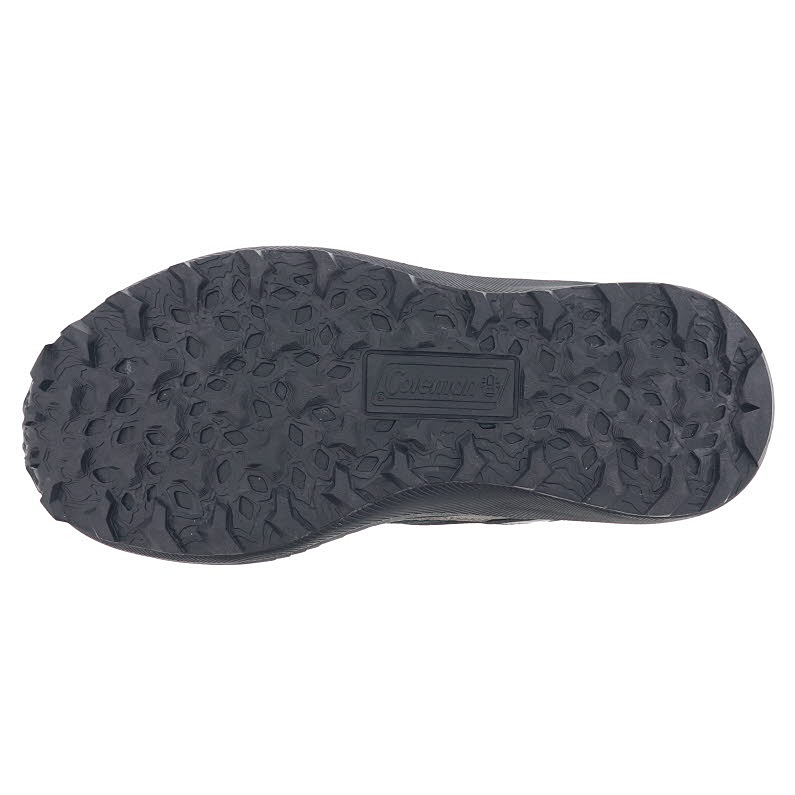 Coleman コールマン メンズ 防水スニーカー ローカット アウトドア トレッキングシューズ 厚底 防滑ソール 1X527CH N9 ブラック