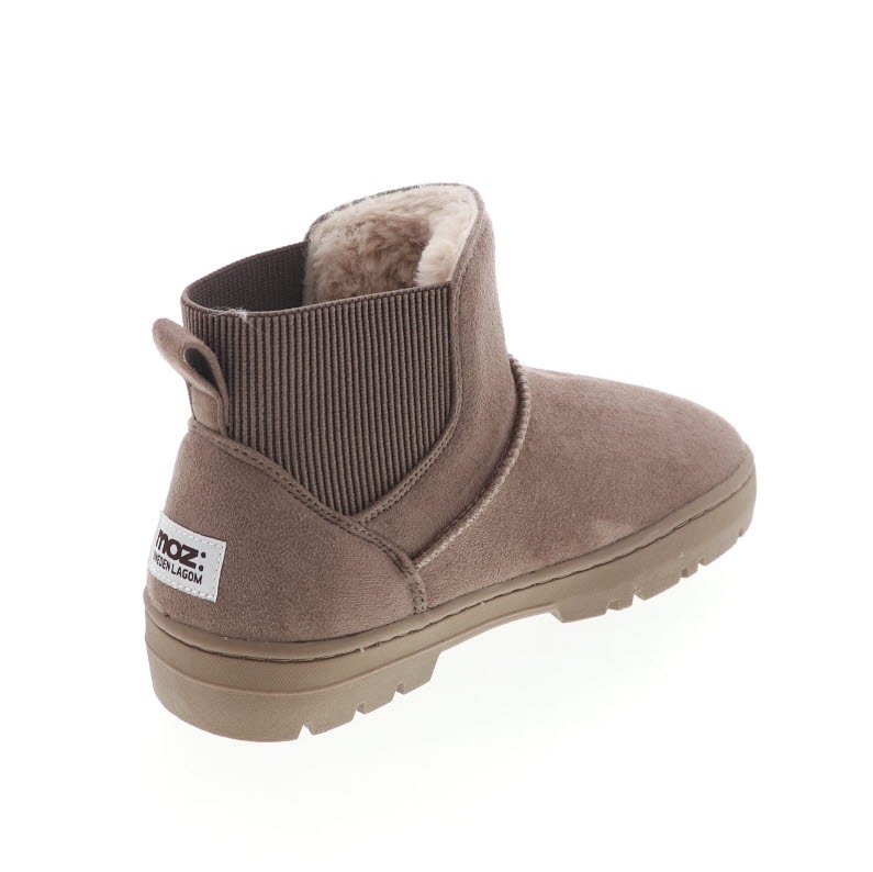 moz モズ レディース ブーツ スノー ブーツ ムートン調 ショート丈