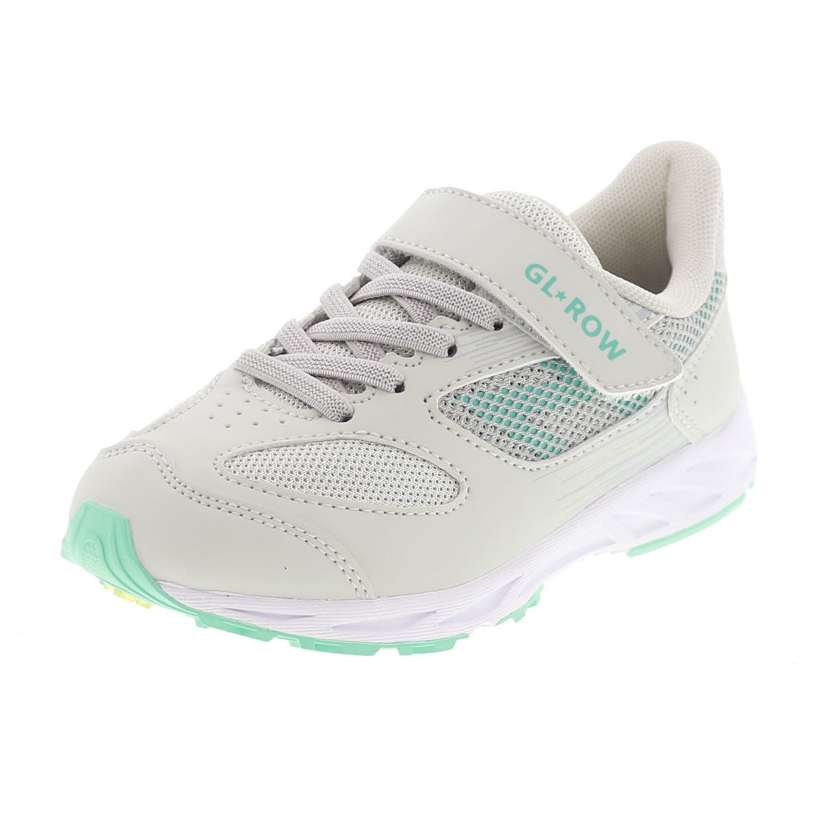 キッズスニーカー ジュニアシューズ 履きやすい スリップイン 上履き 運動靴 ゆったり 幅広4E 防水 抗菌 防臭 オリジナル GL★ROW GR-109WP 新作