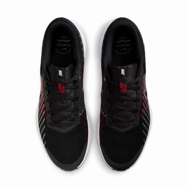 NIKE ナイキ メンズ スニーカー ナイキ ラン デファイ HM9594 001 RUN DEFY ブラック/クールグレー/ユニバーシティレッド/ホワイト
