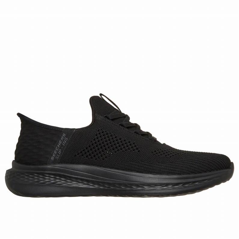 SKECHERS スケッチャーズ スリップインズ メンズ スニーカー 210810 BBK スレイド - クイント ブラック