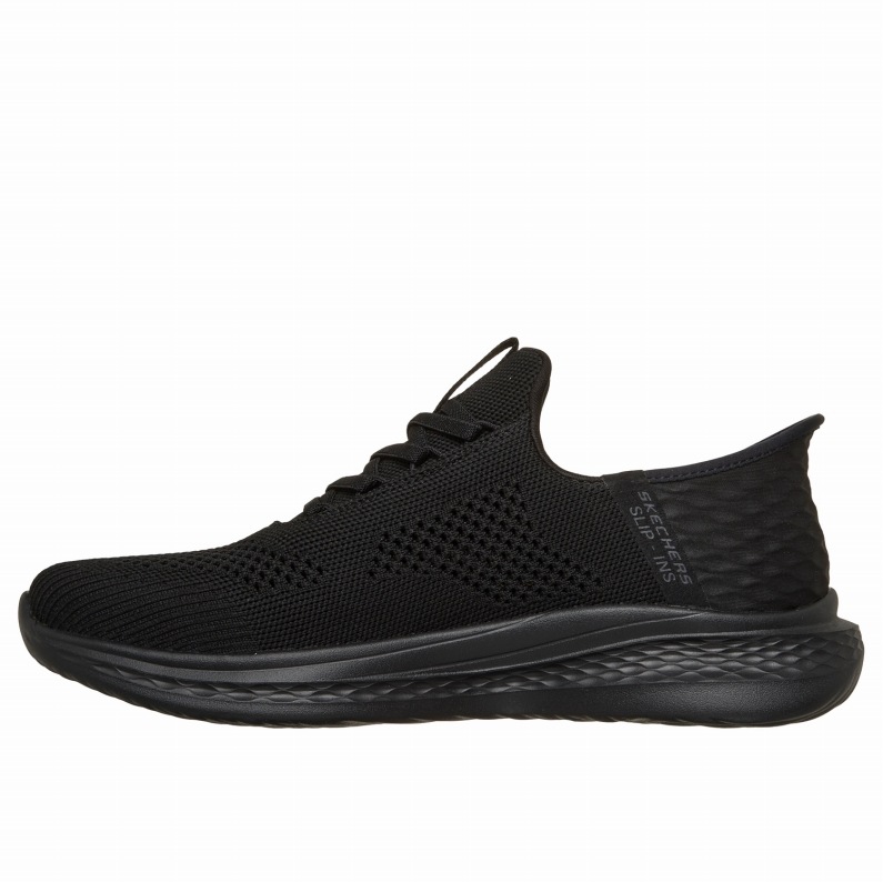 SKECHERS スケッチャーズ スリップインズ メンズ スニーカー 210810 BBK スレイド - クイント ブラック