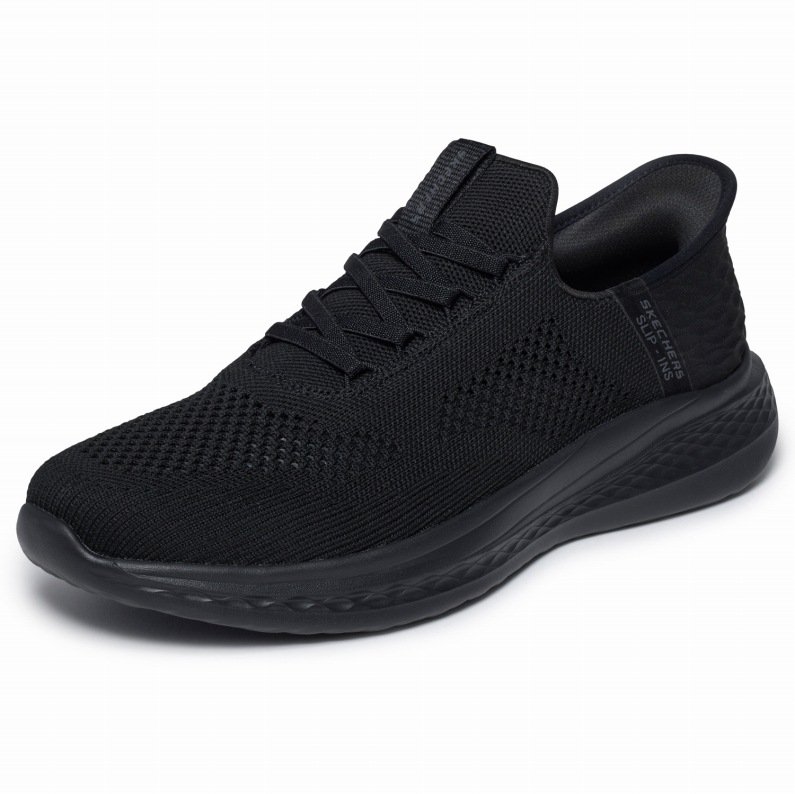 SKECHERS スケッチャーズ スリップインズ メンズ スニーカー 210810 BBK スレイド - クイント ブラック