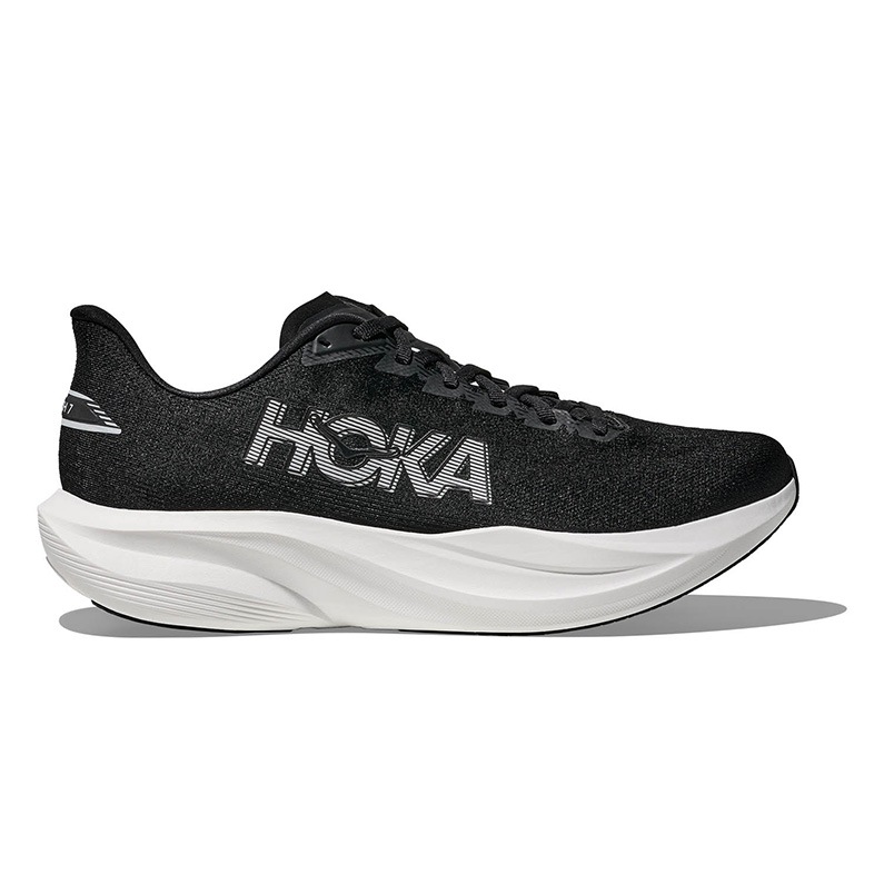 HOKA ホカ MACH 7 マッハ 7 メンズ ランニングシューズ D BWHT BLACK