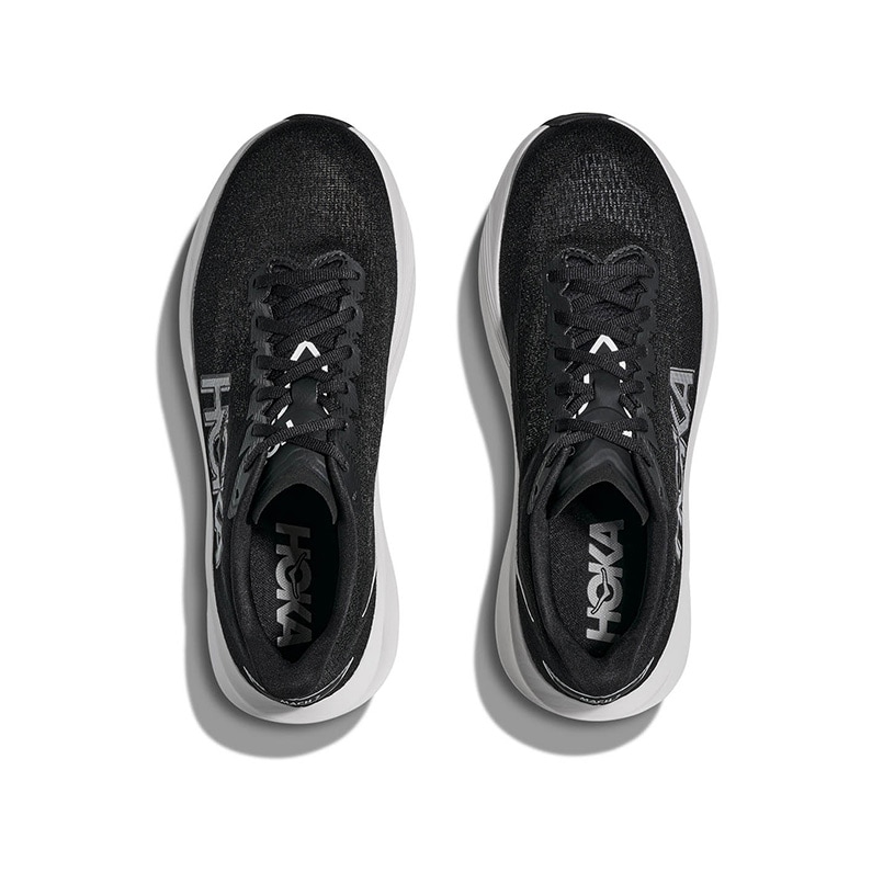 HOKA ホカ MACH 7 マッハ 7 メンズ ランニングシューズ D BWHT BLACK