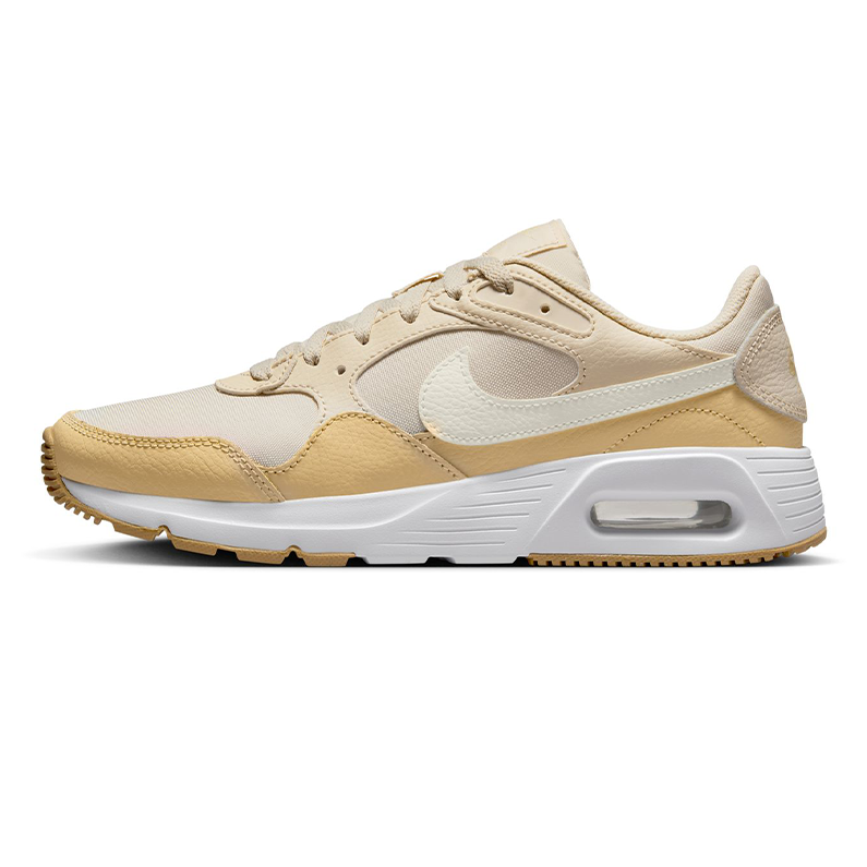 NIKE ナイキ ウィメンズ レディース スニーカー カジュアル ローカット CW4554-123 ナイキ エア マックス SC ライトオールウッドブラウン/チームゴールド/ホワイト/ソフトパール