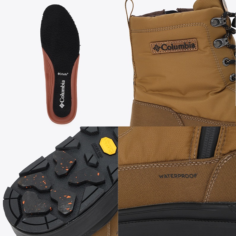 Columbia コロンビア レディース ブーツ サップランド フォー ウォータープルーフ オムニヒートインフィニティ YU9626 286 保温 防水 新作 Elk