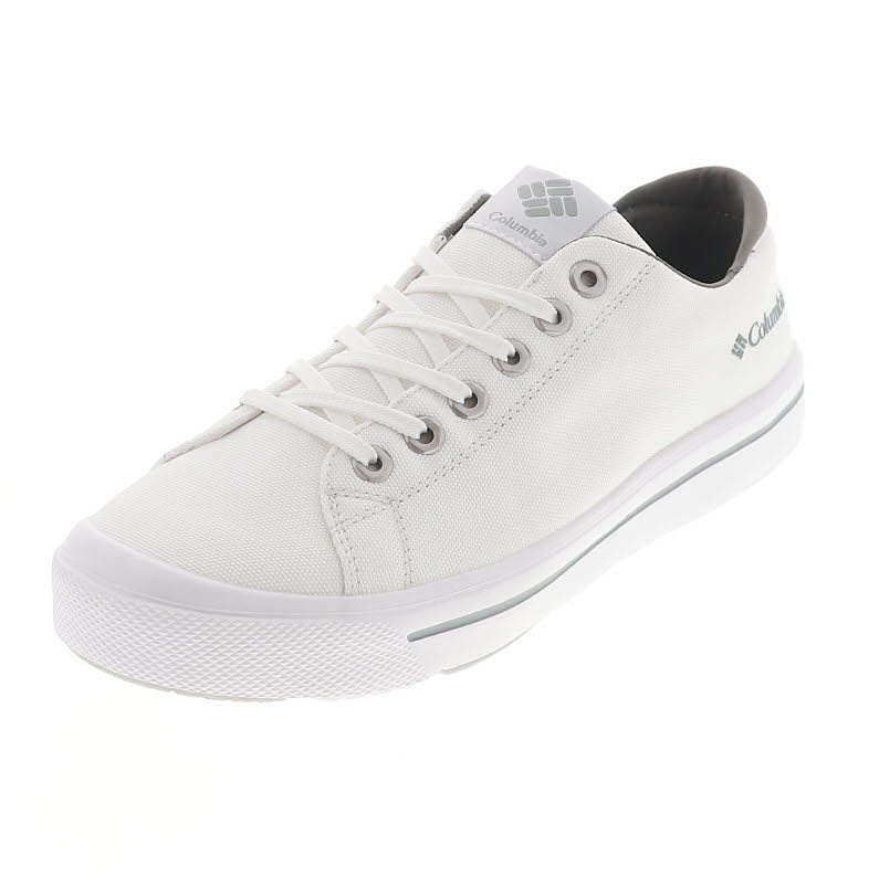 コロンビア ホーソンレイン ロー メンズスニーカー 防水 キャンバス シューズ Columbia YU6327 ホワイト/ベージュ/グリーン/ブラック 2024年 新作