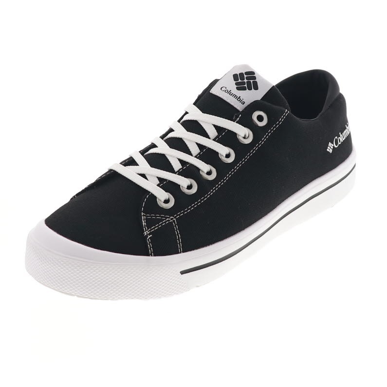 コロンビア ホーソンレイン ロー メンズスニーカー 防水 キャンバス シューズ Columbia YU6327 ホワイト/ベージュ/グリーン/ブラック 2024年 新作