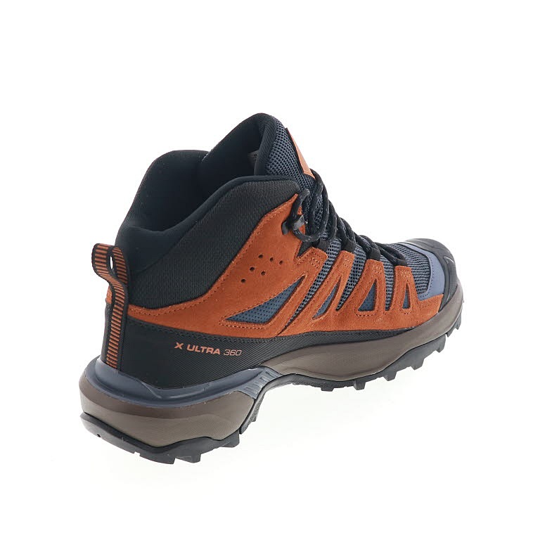 サロモン SALOMON メンズ スニーカー X ULTRA 360 LTR MID GTX レザー ゴアテックス L475707 ハイキングシューズ 透湿防水 Blue Nights / Caramel Cafe / Grisaille