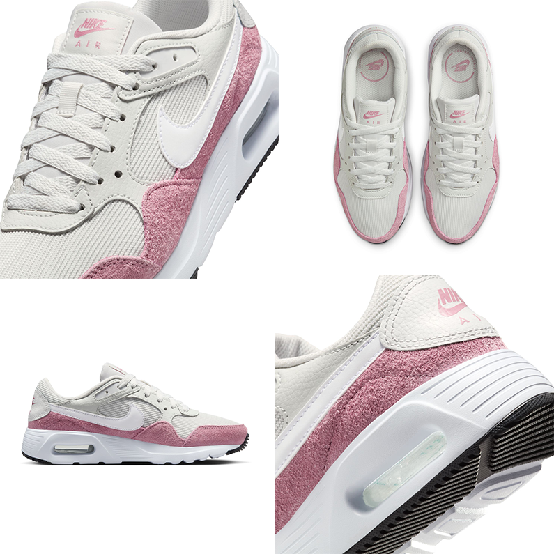 NIKE ナイキ ウィメンズ レディース スニーカー カジュアル ローカット HM9452-001 ナイキ エア マックス SC プラチナムティント/エレメンタルピンク/ブラック/ホワイト