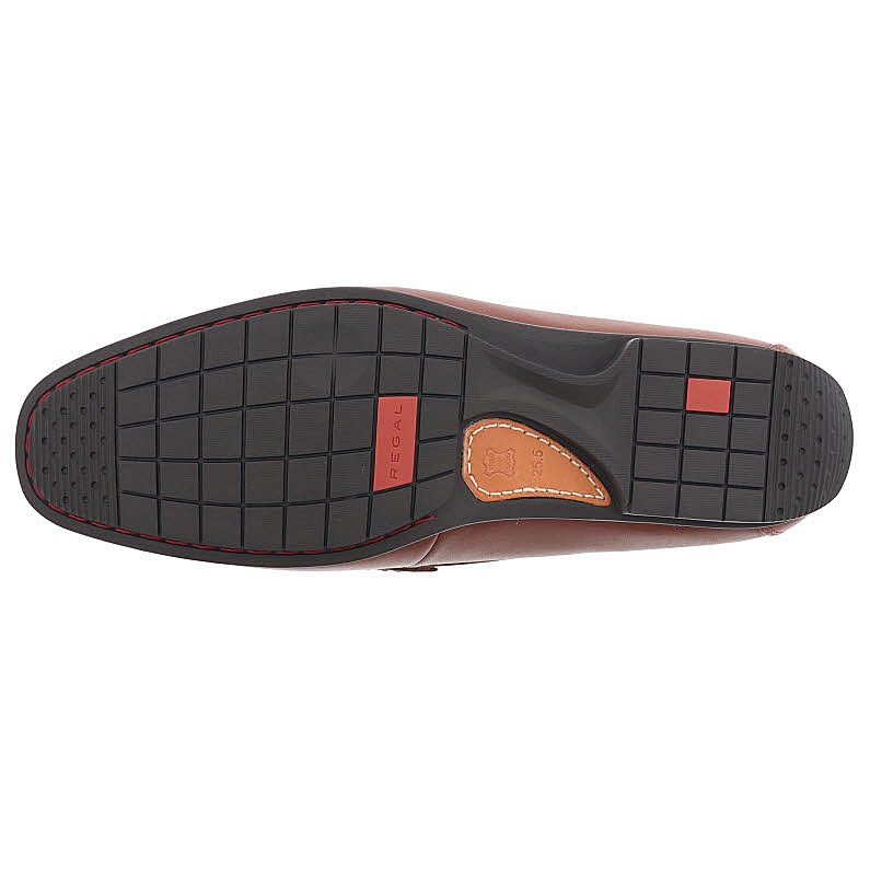 リーガル REGAL メンズ カジュアルシューズ 56HR AF スリッポンドライビングシューズ 本革 レザー ブラウン 茶