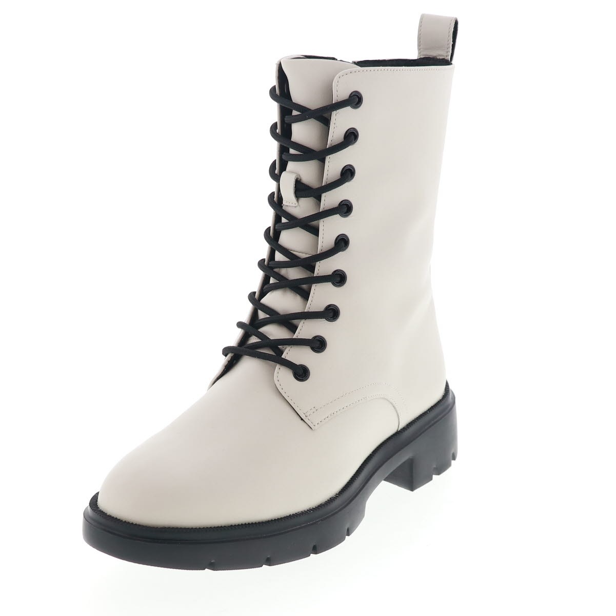 アキュアーズ レディース カジュアル レースアップ ブーツ ジップアップ AcureZ AO-10255 GORE-TEX 全天候型 004 OFF WHITE オフホワイト 防水 消臭 3E幅