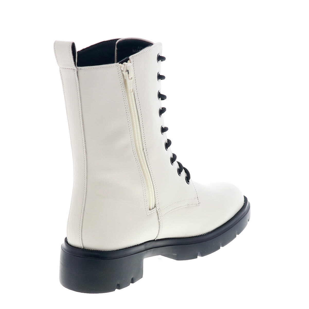 アキュアーズ レディース カジュアル レースアップ ブーツ ジップアップ AcureZ AO-10255 GORE-TEX 全天候型 004 OFF WHITE オフホワイト 防水 消臭 3E幅