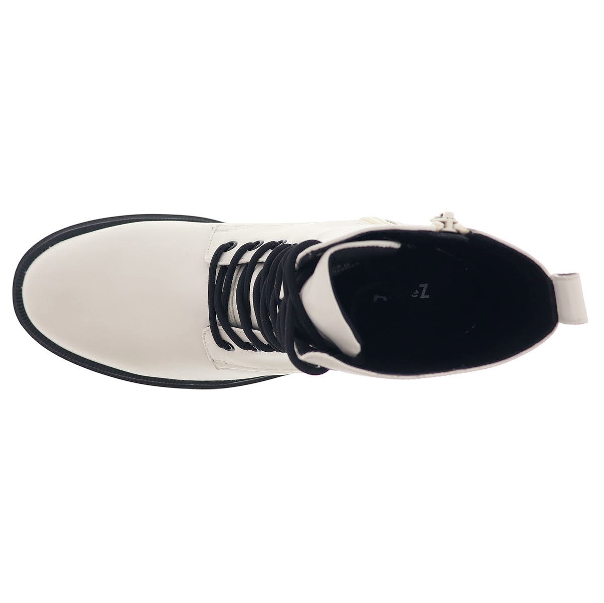 アキュアーズ レディース カジュアル レースアップ ブーツ ジップアップ AcureZ AO-10255 GORE-TEX 全天候型 004 OFF WHITE オフホワイト 防水 消臭 3E幅