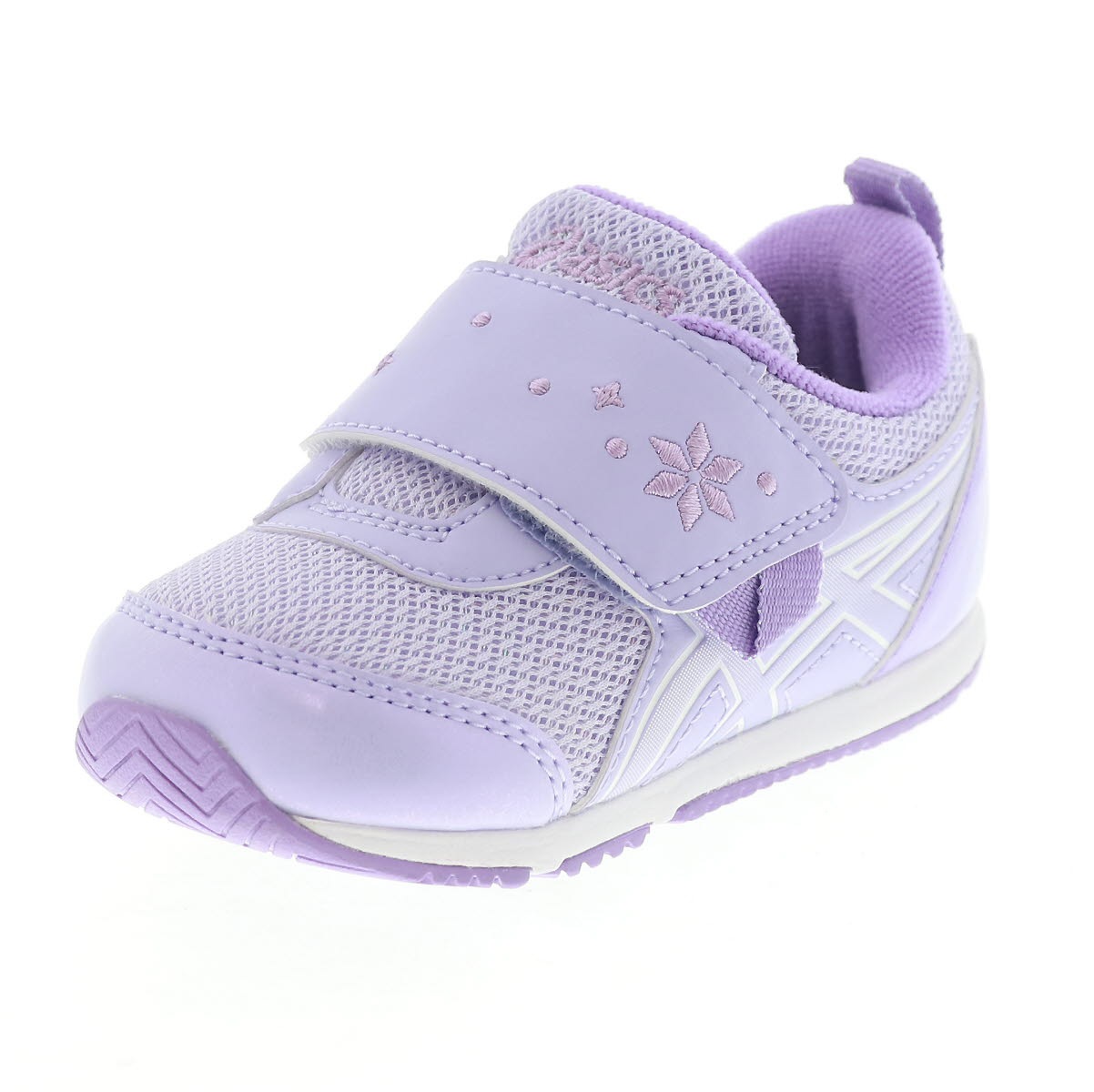 ASICS アシックス スクスク TIARA BABY KT-ES ベビー 1144A446 500 ラベンダー/ホワイト FROZEN アナと雪の女王 エルサ