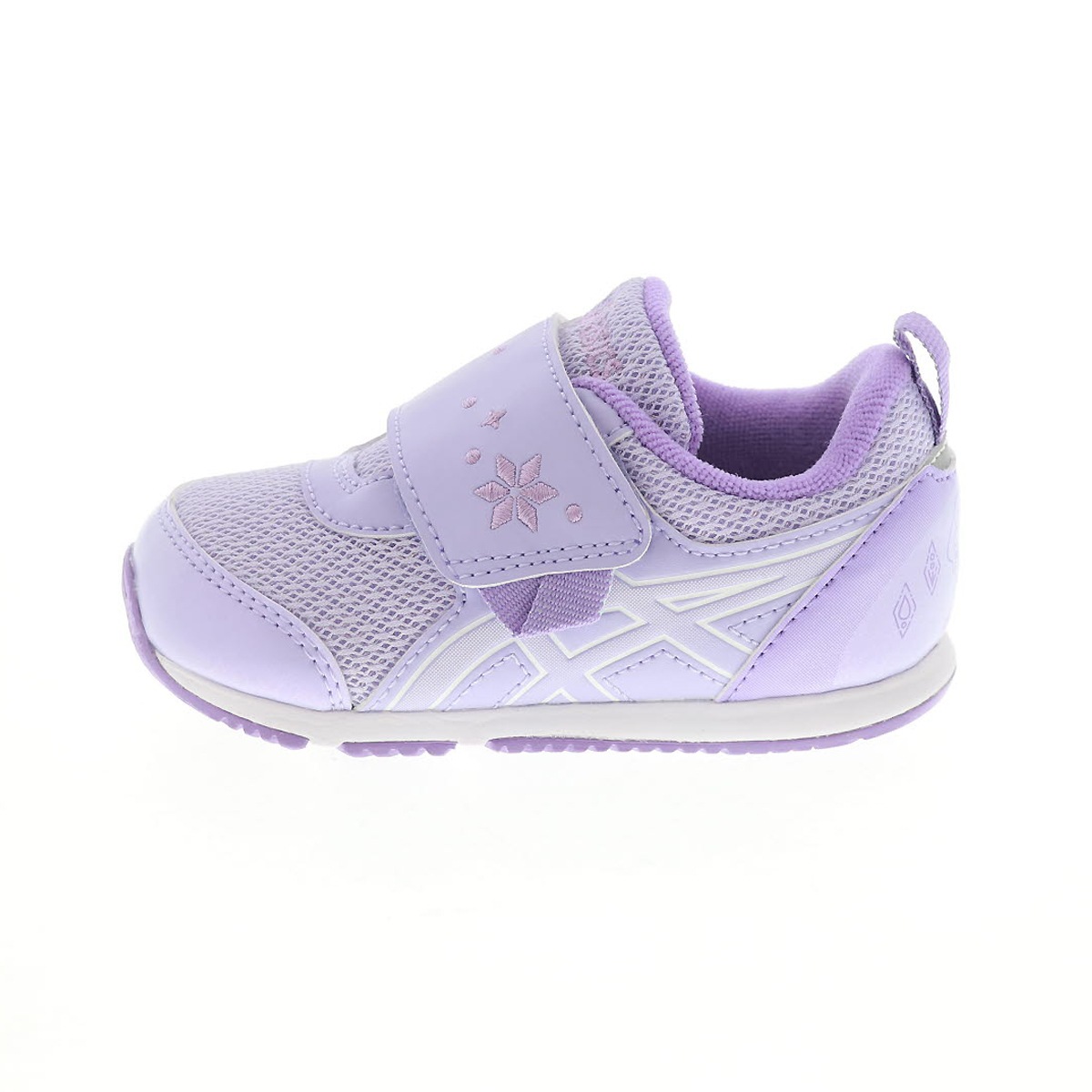 ASICS アシックス スクスク TIARA BABY KT-ES ベビー 1144A446 500 ラベンダー/ホワイト FROZEN アナと雪の女王 エルサ
