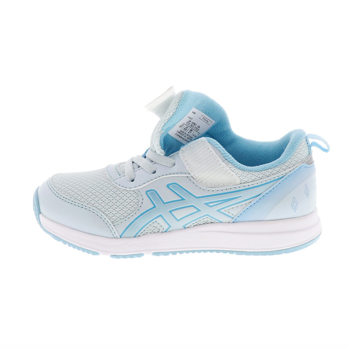 ASICS アシックス スクスク TIARA MINI KT-ES キッズ スニーカー 1144A447 400 ライトブルー FROZEN アナと雪の女王 エルサ
