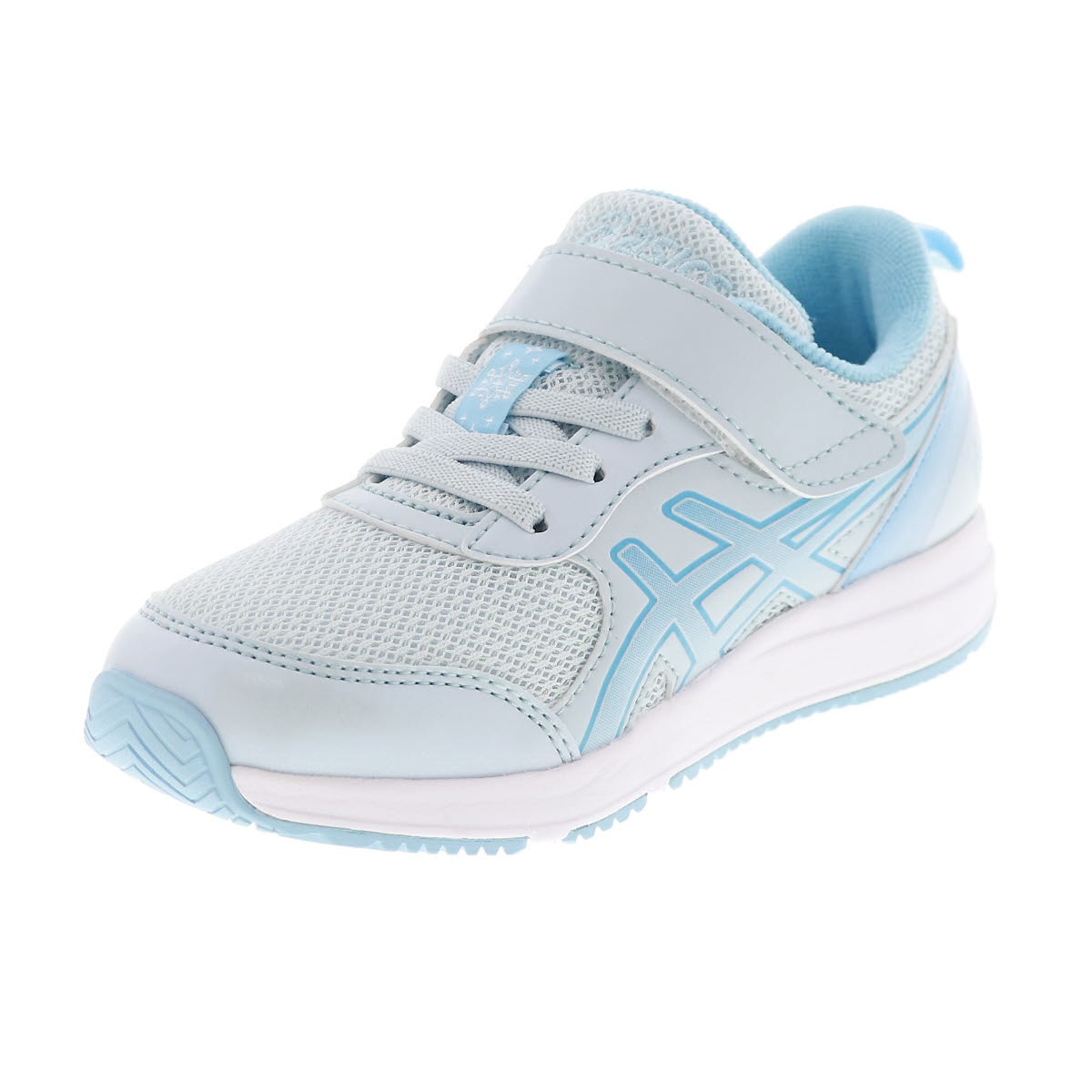 ASICS アシックス スクスク TIARA MINI KT-ES キッズ スニーカー 1144A447 400 ライトブルー FROZEN アナと雪の女王 エルサ