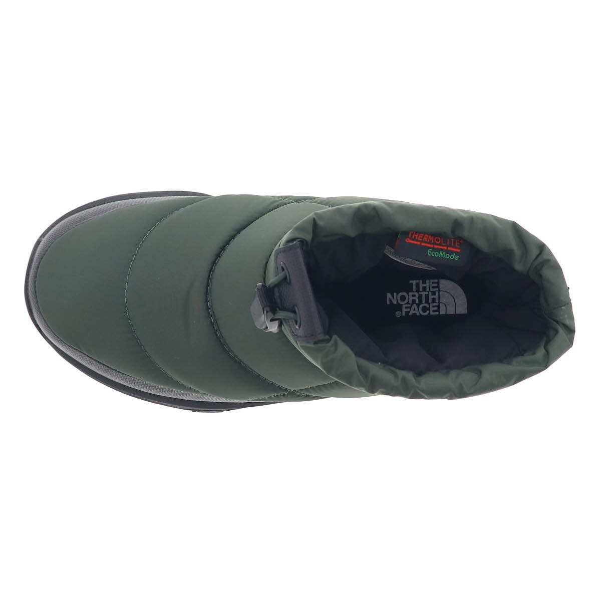 THE NORTH FACE ザ・ノース・フェイス レディース ブーツ 防水 ダウンブーツ ヌプシ ブーティ WP ロゴ ショート NF52280 アルパイン AK グリーン