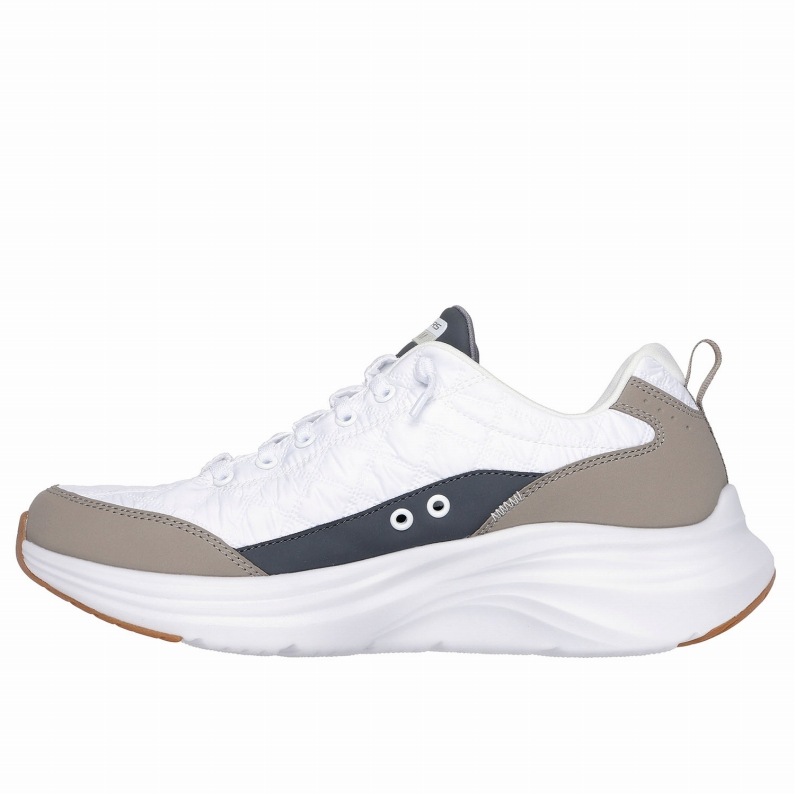 SKECHERS スケッチャーズ スリップインズ メンズ スニーカー コンツアーフォーム コージーフィット 232619 WTP ホワイト/トープ