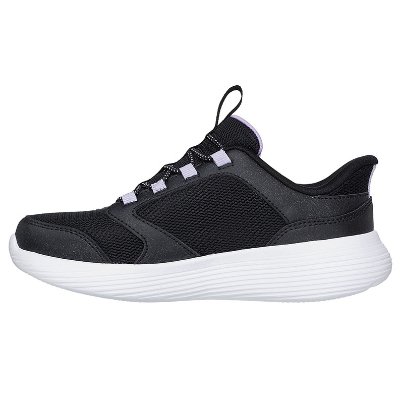 SKECHERS スケッチャーズ スリップインズ キッズ スニーカー 303855L BLK BLACK ブラック