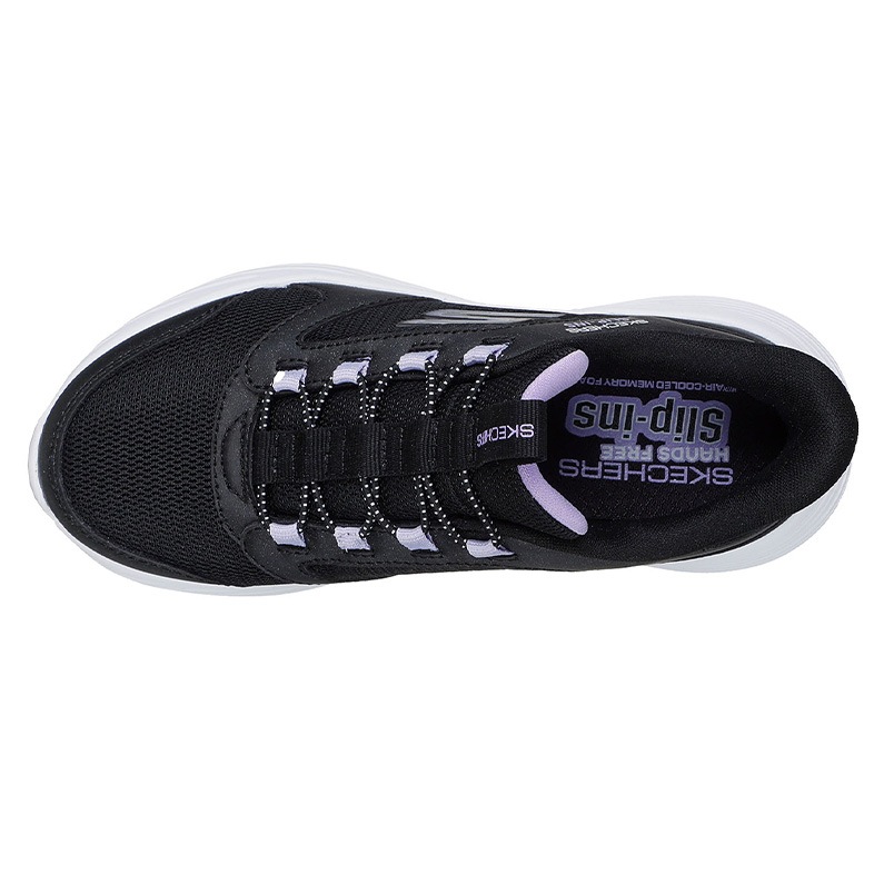 SKECHERS スケッチャーズ スリップインズ キッズ スニーカー 303855L BLK BLACK ブラック