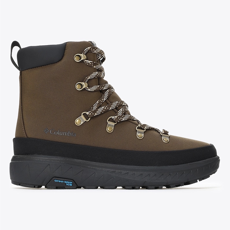 Columbia コロンビア メンズ ブーツ イエローテイル  アイスマジック WP YU1393 202 保温 防水 新作 Dark Brown ダークブラウン