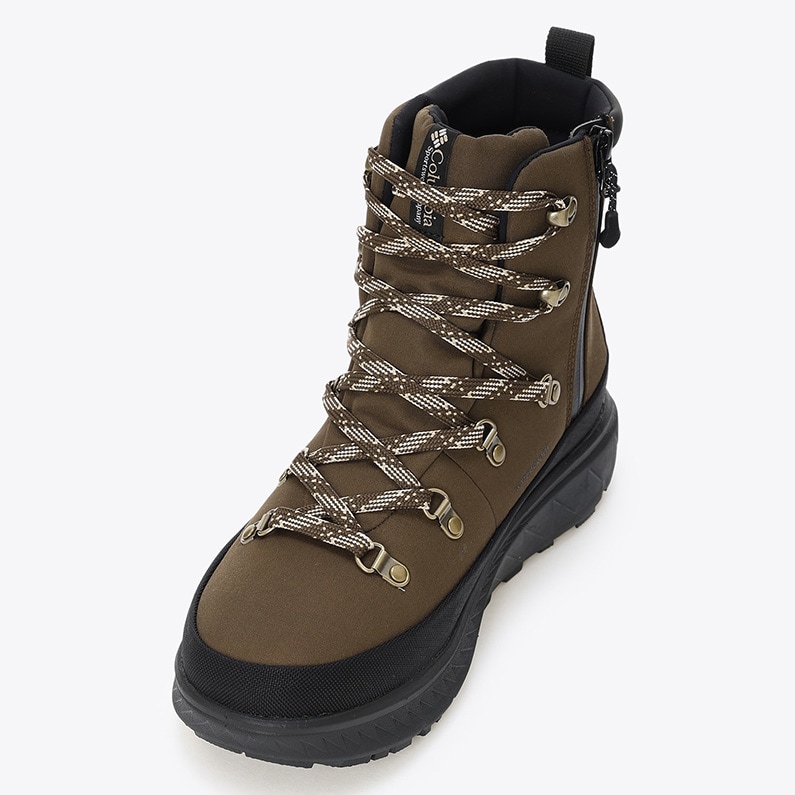 Columbia コロンビア メンズ ブーツ イエローテイル  アイスマジック WP YU1393 202 保温 防水 新作 Dark Brown ダークブラウン