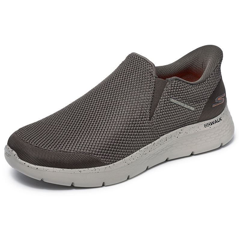 SKECHERS スケッチャーズ スリップインズ メンズ スニーカー 216333 KHK ゴーウォーク フレックス - オジャイ カーキ