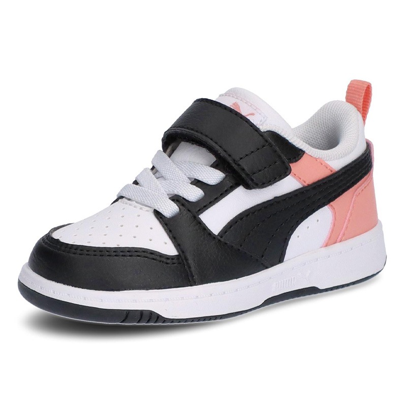 PUMA プーマ キッズ スニーカー リバウンド V6 ロウ AC+ インファント 397420 24 ホワイト/ピンク