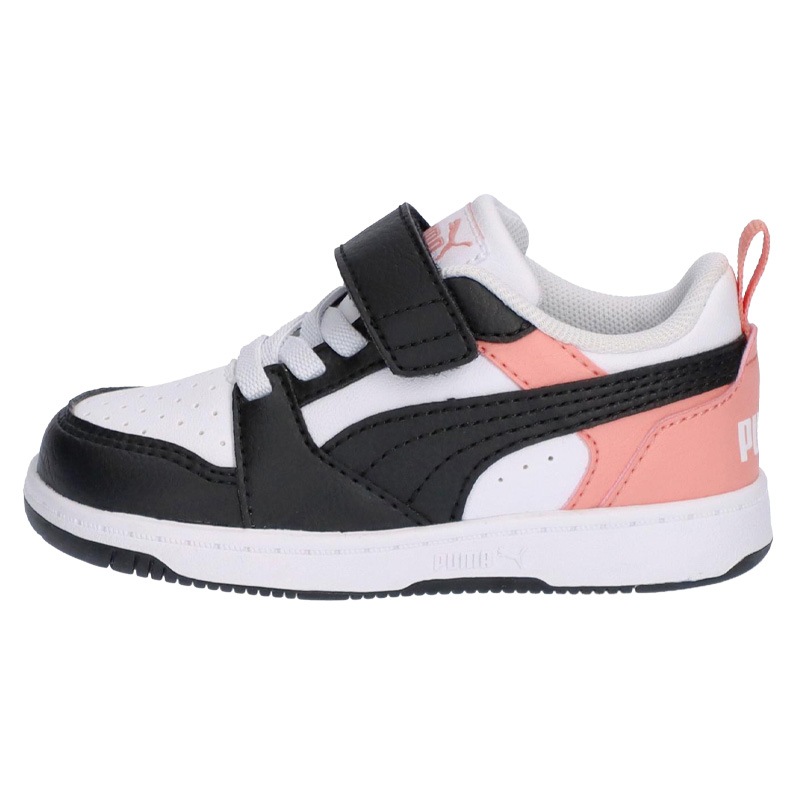 PUMA プーマ キッズ スニーカー リバウンド V6 ロウ AC+ インファント 397420 24 ホワイト/ピンク