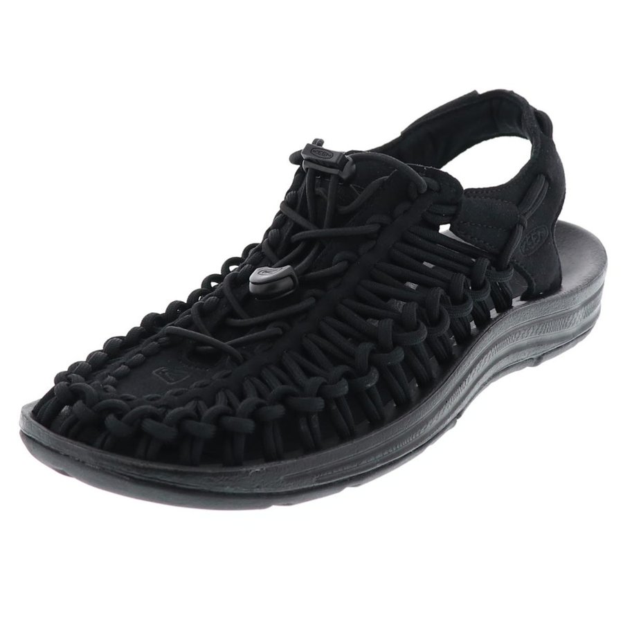 キーン ウィメンズ ユニーク レディース サンダル オープン エア スニーカー アウトドア KEEN UNEEK 1014099 STAR BLACK/BLACK ブラック